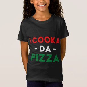 T-Shirt I Cooka Da Pizza Funny Italien Mème Italien S