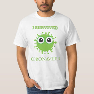 T-shirt I Coronavirus survivant