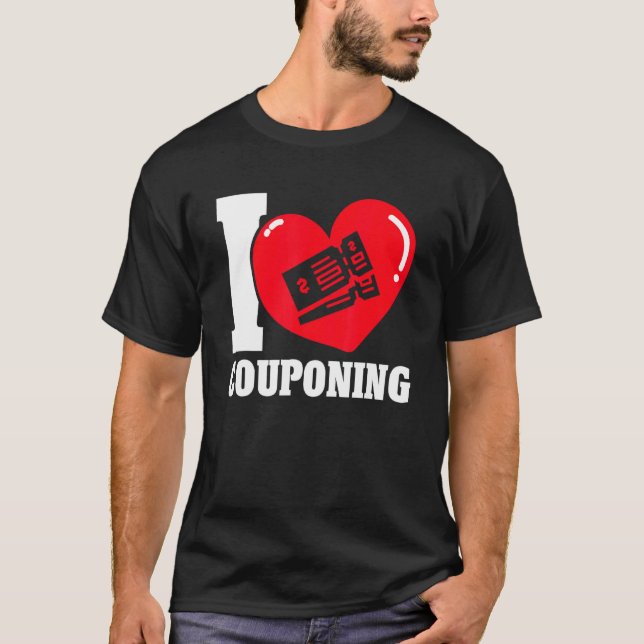 T-shirt I Couponer Couponer Remise Vente 1 (Devant)
