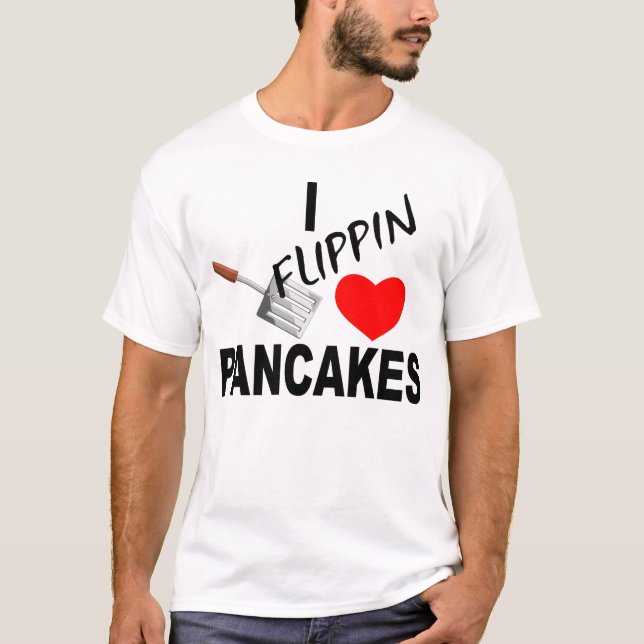 T-SHIRT I CRÊPES D'AMOUR DE FLIPPIN (Devant)