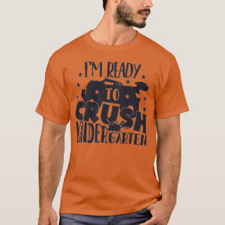 T-shirt I Crushed Kindergarten Monster Truck Graduation 20