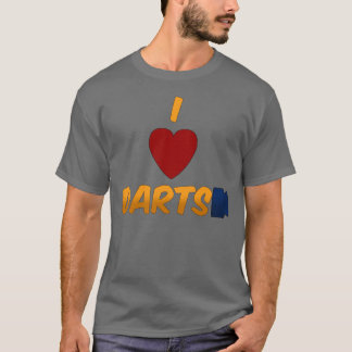 T-shirt I dards de coeur