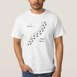 T-shirt I de l'amoureux des chiens ne marchent jamais