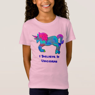 T-Shirt I des enfants croient en licornes