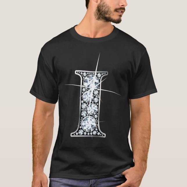 T-shirt "I" Diamond Bling (Devant)