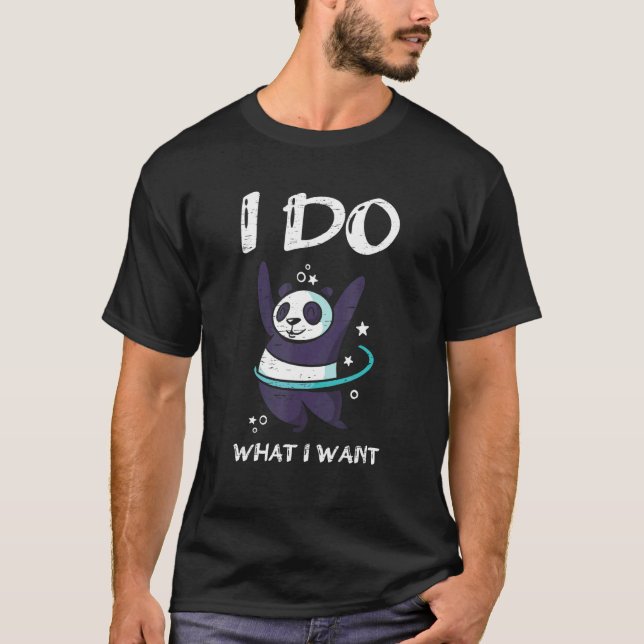 T-shirt I Do What I Want Hoop Gymnastics Gymnast for a Bam (Devant)