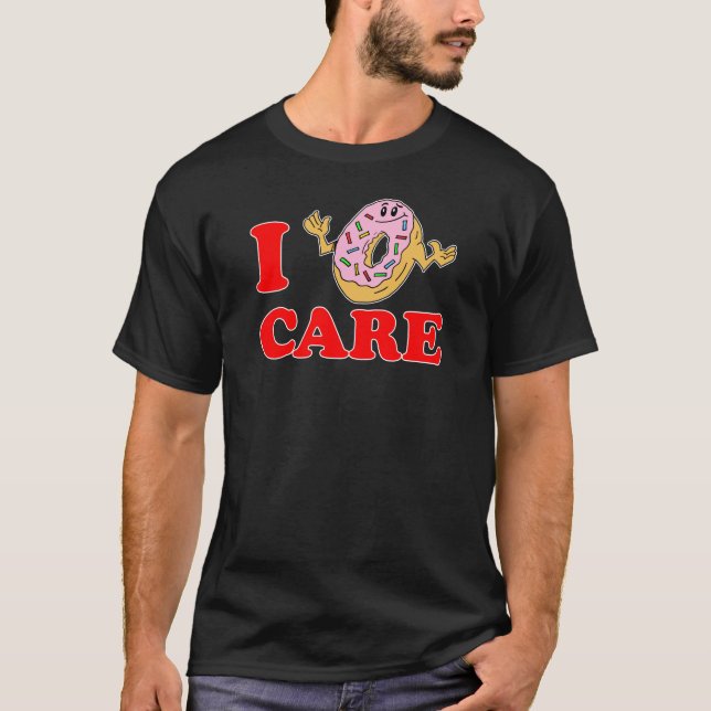 T-shirt I Donut (Doughnut, Ne Pas S'Occuper) (Devant)