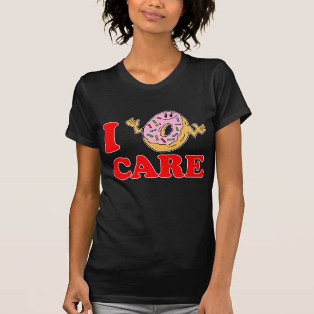 T-shirt I Donut (Doughnut, Ne Pas S'Occuper) (Devant)