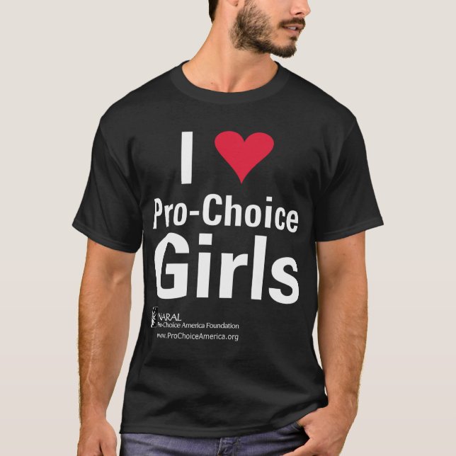 T-shirt I filles pour l'avortement et l'euthanasie de (Devant)