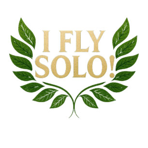 T-shirt I_FLY_SOLO_Solo_Success_Crown_Your_Journey !