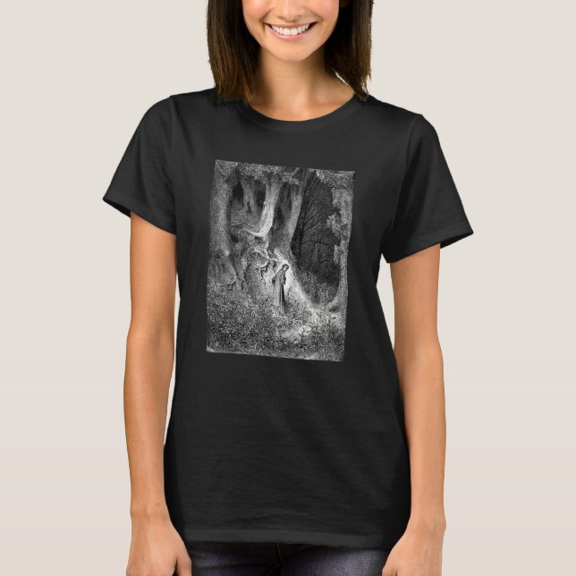 T-shirt I Found Myself Within a Forest Dark by Gustave Dor (Devant)