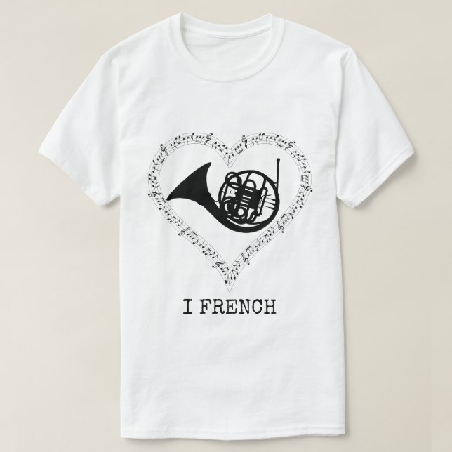 T-shirt I Français (Design devant)