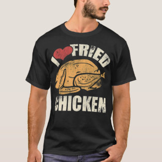 T-shirt I Fried Chicken Food Chef Cook Foodie Chef (mâle)