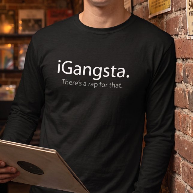 T-shirt i Gangsta - Parodie Tech de Rap Drôle (Créateur téléchargé)