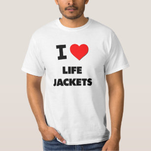 T-shirt I gilets de sauvetage de coeur