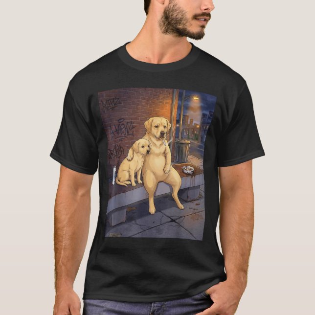 T-shirt I Got That Dog In Me Funny Labrador Retriever Smok (Devant)