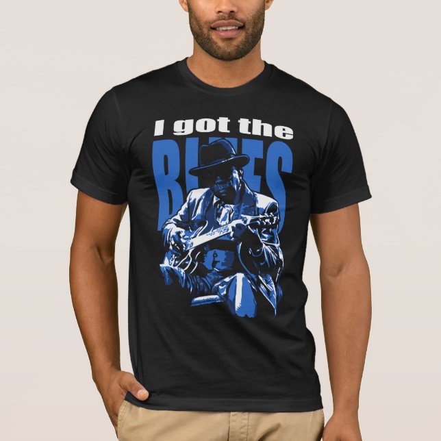 T-shirt I got the Blues (Devant)