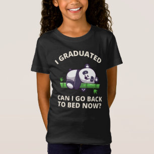 T-Shirt I Graduated Puis-je retourner au lit maintenant T-