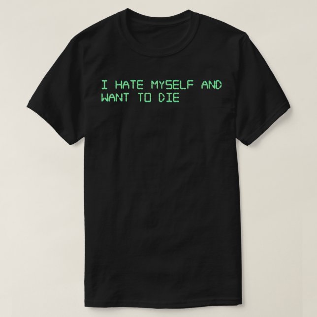 T-shirt I H8 MysEt Voulez Mourir La Police Microwave (Design devant)