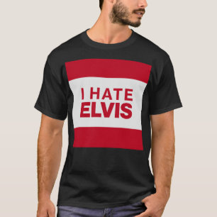 T-shirt I Hate Elvis (Rouge) Dessous de verre (Ensemble de