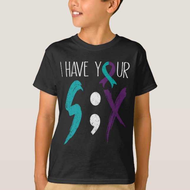 T-shirt I Have Your Six Military Suicide Prevention Awaren (Devant)