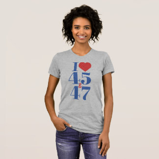 T-shirt I Heart 45 & 47