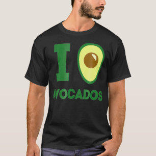T-shirt I Heart Avocados I Love Avocados Keto Diet s