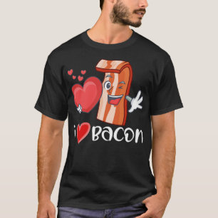 T-shirt I Heart Bacon 