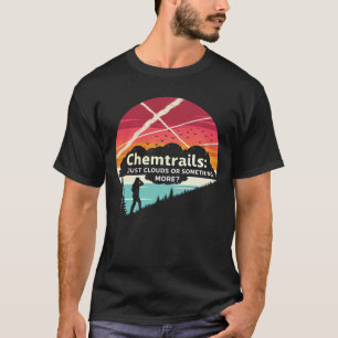 T-shirt I Heart Chemtrails : Conspiration amusante