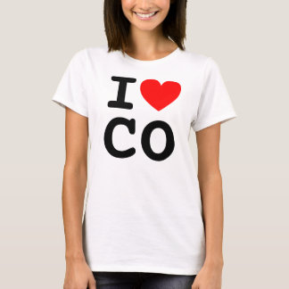 T-shirt I Heart CO