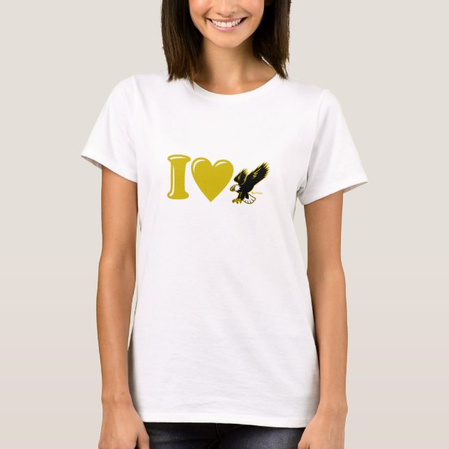 T-shirt "I Heart Eagles" (Devant)