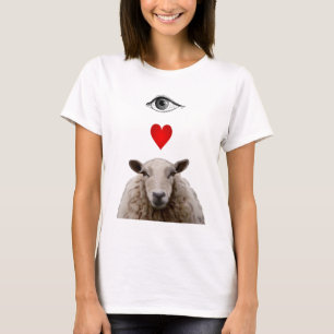 T-shirt I Heart Ewe