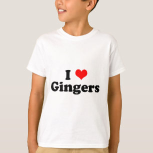 T-shirt I Heart Gingers
