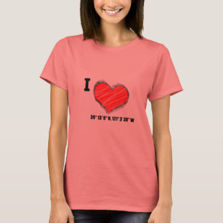T-shirt I heart Grass Valley