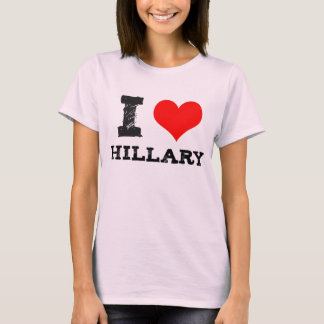 T-shirt I Heart Hillary