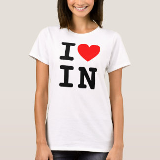 T-shirt I Heart IN Shirt