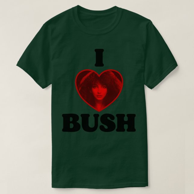T-shirt I Heart Kate Bush (Design devant)