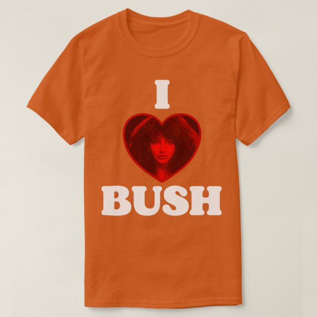 T-shirt I Heart Kate Bush 1 (Design devant)