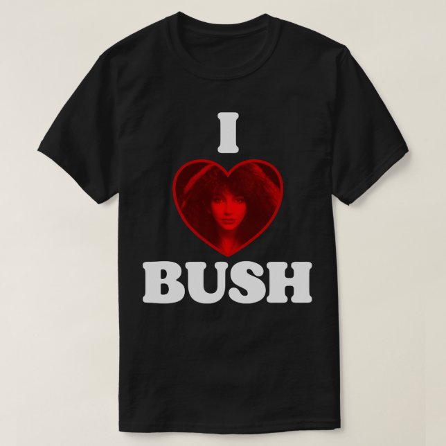 T-shirt I Heart Kate Bush 1 (Design devant)