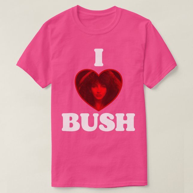 T-shirt I Heart Kate Bush 1 (Design devant)