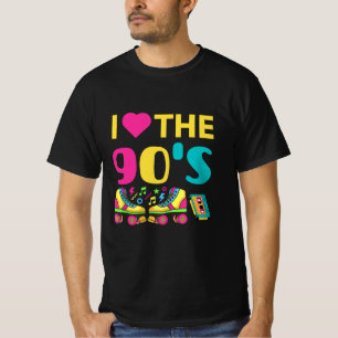 T-shirt I Heart Le 90 S, vintage rétro 90s tenue