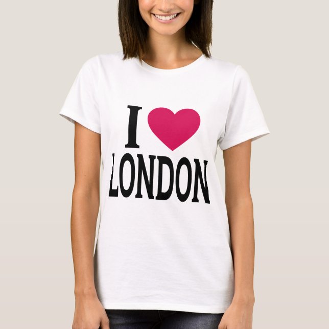 T-shirt I Heart Londres - Londres - I Love Londres (Devant)