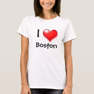 T-shirt I Heart Love Boston