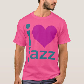 T-shirt I Heart (Love) Jazz