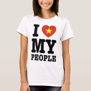 T-shirt I Heart (Love) My Viet People