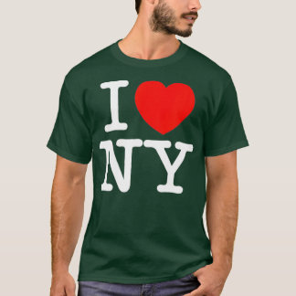 T-shirt I Heart Love NY New York City NYC Classic Police