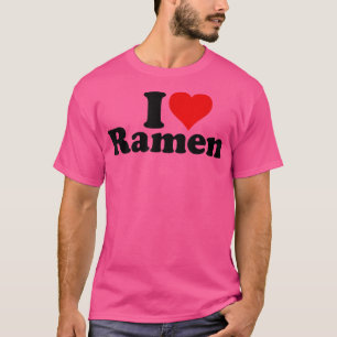 T-shirt I Heart Love Ramen nouilles japonaises 432