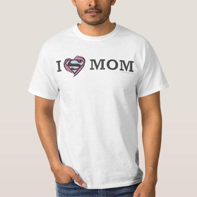 T-shirt I Heart Maman (Devant)