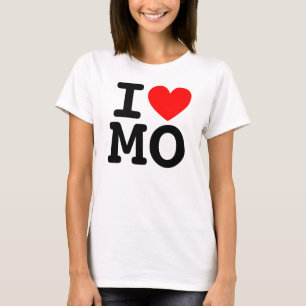 T-shirt I Heart MO Chemise
