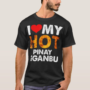 T-shirt I Heart My Hot Pinay Gganbu for BFFs Friends